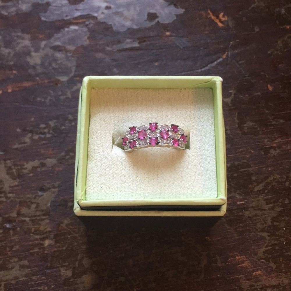 Ross-Simons Diamond and Ruby Ring